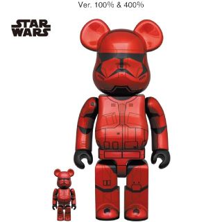 メディコムトイ(MEDICOM TOY)のbe@rbrick sith trooper chrome 2セット目(その他)