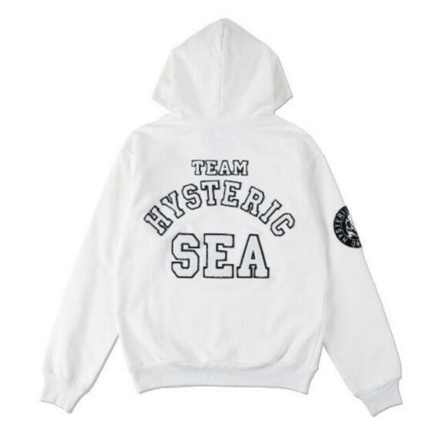 wind and sea x hysteric glamour コラボパーカー