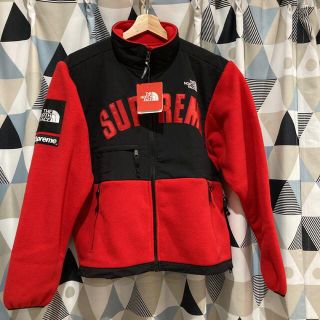 シュプリーム(Supreme)のsupreme ノースフェイス デナリフリースジャケット アーチロゴ(ブルゾン)