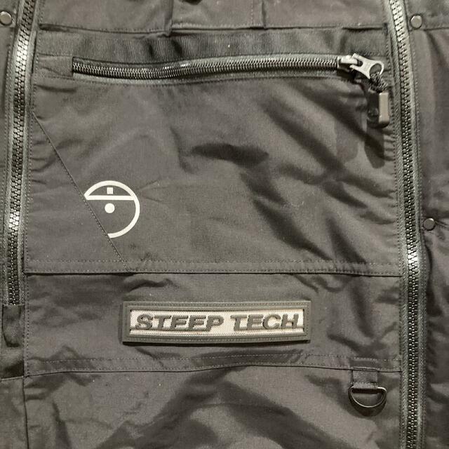 ノースフェイス　STEEP TECH スウェット　トレーナー　希少S 黒　新品