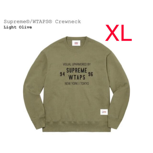 Supreme シュプリーム WTAPS Crewneck Olive XL 人気の商品 51.0%OFF