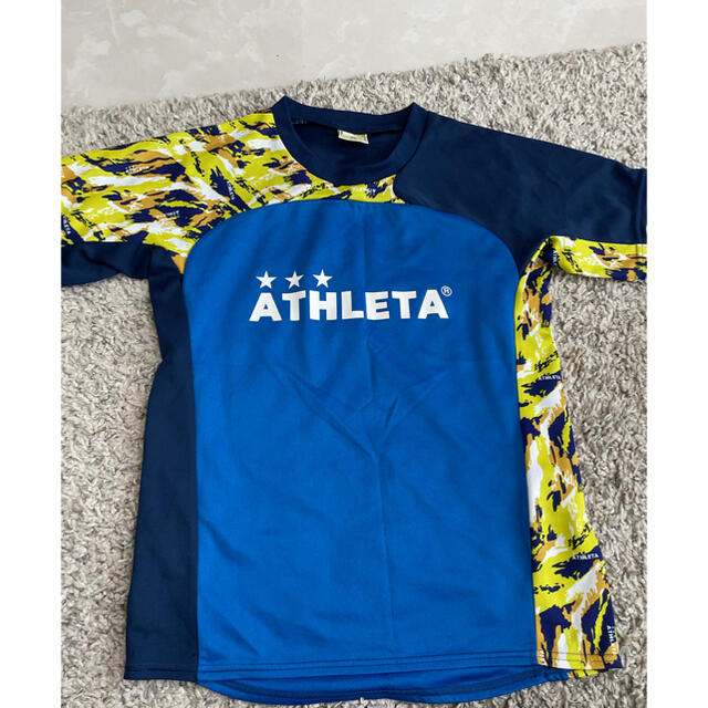 ATHLETA(アスレタ)のアスレタ上下　150 スポーツ/アウトドアのサッカー/フットサル(ウェア)の商品写真