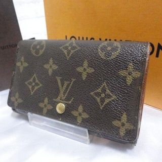 ルイヴィトン(LOUIS VUITTON)のルイヴィトン モノグラム キャンバス ポルト モネ ビエ トレゾール  財布(財布)