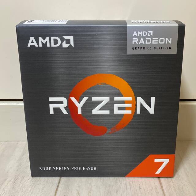 AMD CPU Ryzen 7 5700G スマホ/家電/カメラのPC/タブレット(PC周辺機器)の商品写真