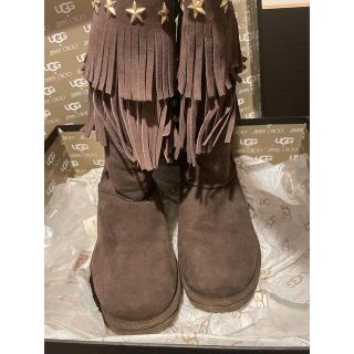 アグ(UGG)の美品　UGG✖️ジミーチュウ コラボ　ブーツ(ブーツ)