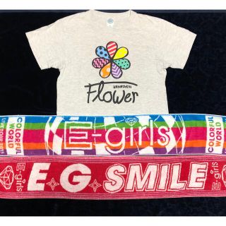 フラワー(flower)のE-girls Flower Tシャツ・タオル セット売り(ミュージシャン)