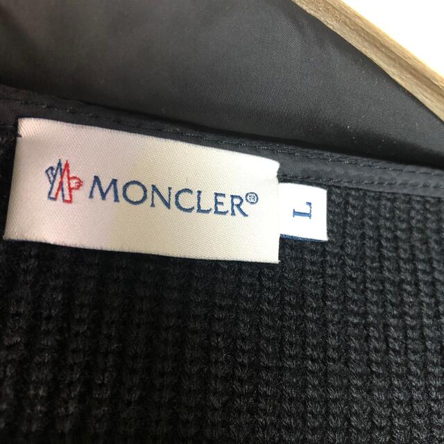 MONCLER(モンクレール)のモンクレール　ニットダウン　新品同様美品 メンズのジャケット/アウター(ダウンジャケット)の商品写真