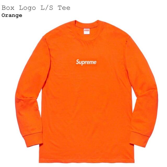 Supreme(シュプリーム)のSupreme box logo L/S シュプリーム　20aw メンズのトップス(Tシャツ/カットソー(七分/長袖))の商品写真