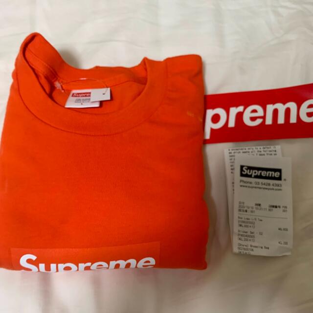 Supreme(シュプリーム)のSupreme box logo L/S シュプリーム　20aw メンズのトップス(Tシャツ/カットソー(七分/長袖))の商品写真