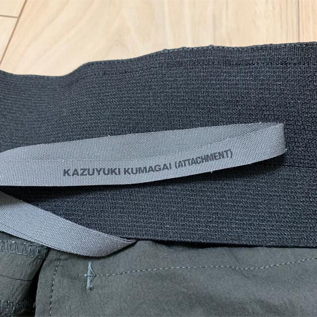 KAZUYUKI KUMAGAI ATTACHMENT(カズユキクマガイアタッチメント)のKAZUYUKI KUMAGAI ATTACHMENTパンツ メンズのパンツ(その他)の商品写真