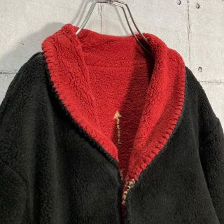 【US古着】VINTAGE リバーシブル トグルボタン ボアフリースジャケット