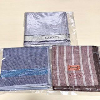 ミッソーニ(MISSONI)のMISSONI ミッソーニ  LANVIN ランバン  紳士  ハンカチ セット(ハンカチ/ポケットチーフ)