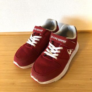 ルコックスポルティフ(le coq sportif)のルコックス　キッズ　スニーカー　16〜17cm(スニーカー)