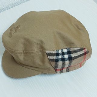 バーバリー(BURBERRY)の男は黙って‼️BURBERRY バーバリー ハンチング 帽子 ノバチェック(ハンチング/ベレー帽)