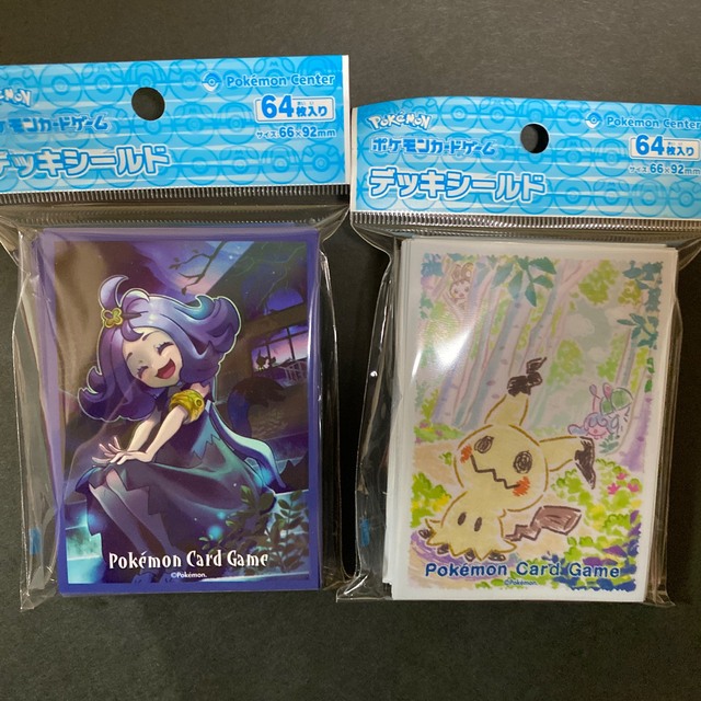 ポケモンカード デッキシールド スリーブ アセロラ&ミミッキュ