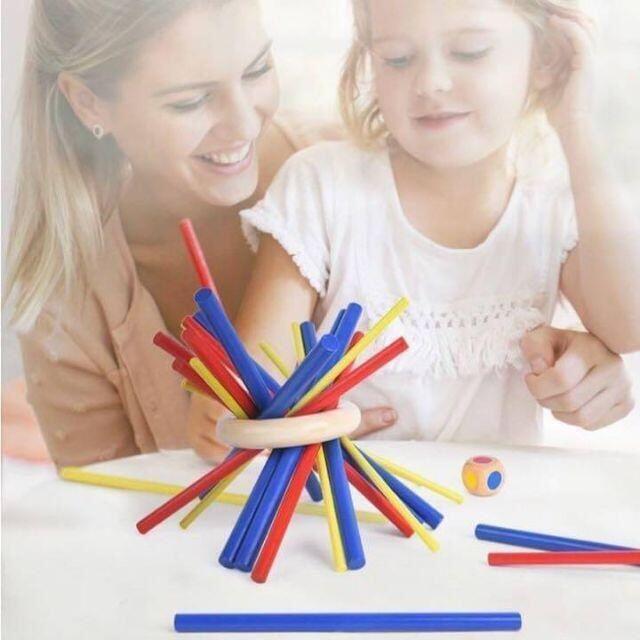 セール!木製おもちゃ スティッキー 知育玩具 モンテッソーリ 子供