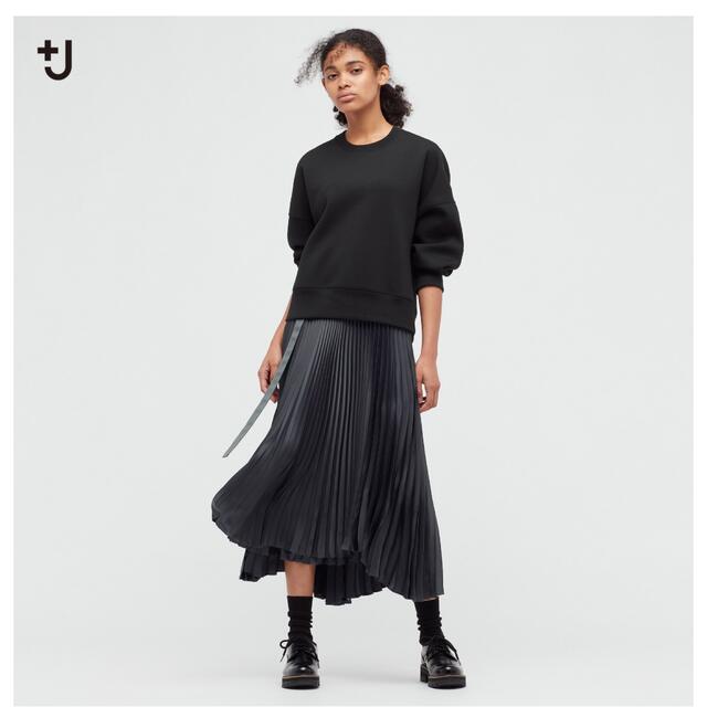 プリーツラップロングスカート UNIQLO ＋j プラスジェイ ジルサンダー レディースのスカート(ロングスカート)の商品写真