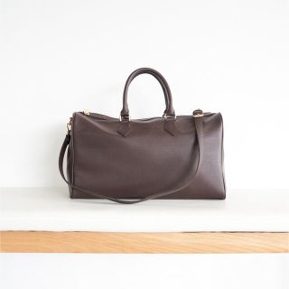 RANDEBOO RB work boston bag (dark brown)(ボストンバッグ)