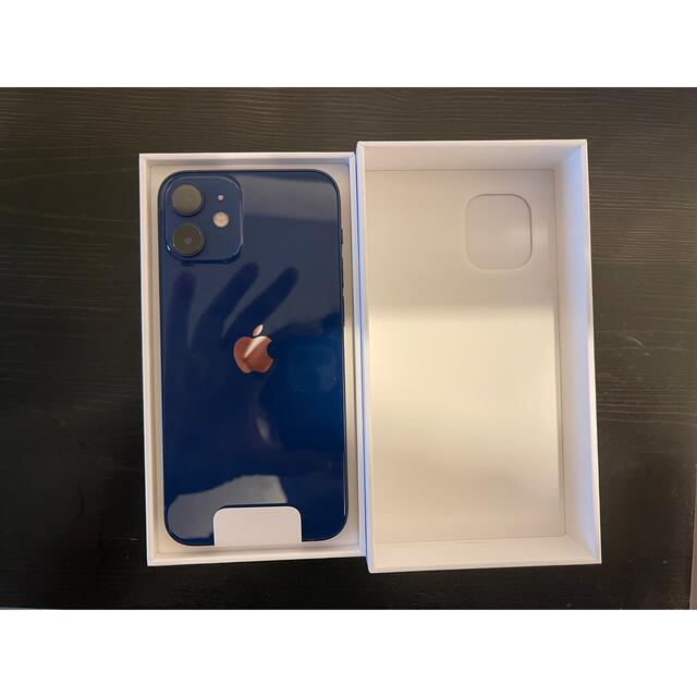 Apple(アップル)の☆新品☆iPhone 12 mini 128GB ブルー ドコモ SIMフリー スマホ/家電/カメラのスマートフォン/携帯電話(スマートフォン本体)の商品写真