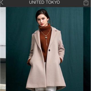 ユナイテッドアローズ(UNITED ARROWS)のUNITED  TOKYO Aラインチェスターコート(チェスターコート)