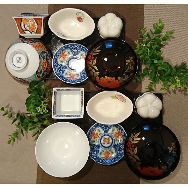 新品 食事セットc(夢窯 飛鳥窯 陶峰) 2名分の通販 by torlkoko's shop|ラクマ