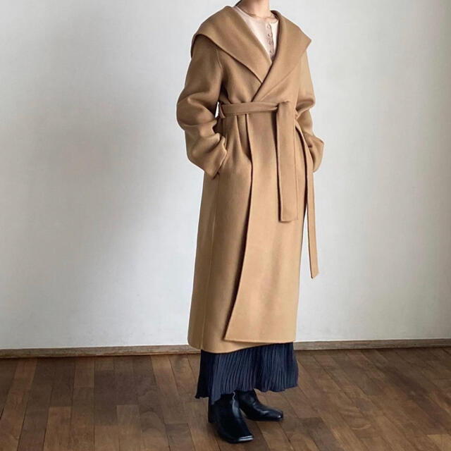 RANDEBOO Sailor wool coat (beige) レディースのジャケット/アウター(ロングコート)の商品写真