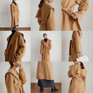 RANDEBOO Sailor wool coat (beige)(ロングコート)