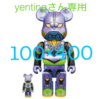 BE@RBRICK エヴァンゲリオン初号機 CHROME Ver. (その他)