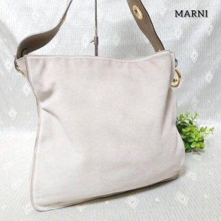 マルニ(Marni)のMARNI　マルニ　ワンショルダー　スエード　バッグ　メッセンジャーバッグ(ショルダーバッグ)