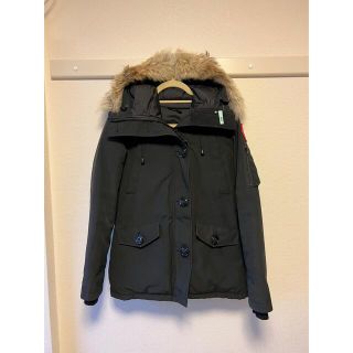 カナダグース(CANADA GOOSE)の【はるのすけ様専用】カナダグース レディース シャーロットパーカ S ブラック(ダウンジャケット)