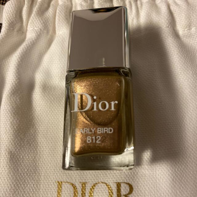 Christian Dior(クリスチャンディオール)のディオール　ヴェルニ　812  アーリーバード コスメ/美容のネイル(マニキュア)の商品写真