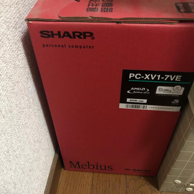 SHARP(シャープ)のシャープメビウス スマホ/家電/カメラのPC/タブレット(ノートPC)の商品写真