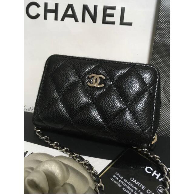 「お値下げ可能」CHANELミニチェーンウォレット