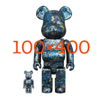 BE@RBRICK Jackson Pollock STUDIO CHROME (その他)