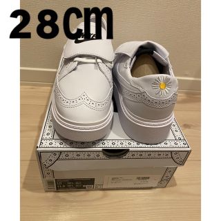 ピースマイナスワン(PEACEMINUSONE)のNIKE KWONDO1 WHITE 28cm(スニーカー)