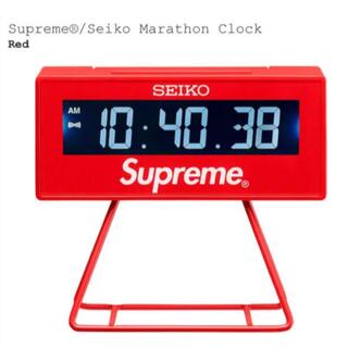 シュプリーム(Supreme)のSupreme Seiko Marathon Clock Red 2セット(置時計)