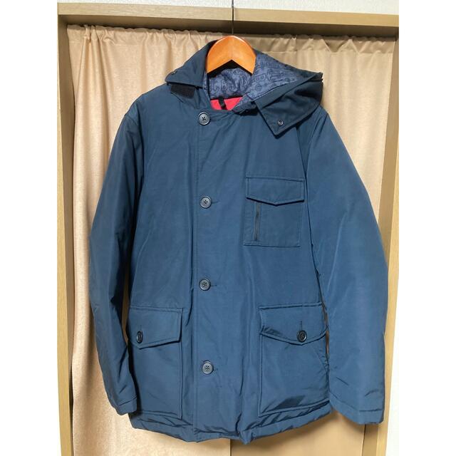 BLUE BLUE(ブルーブルー)のwool Rich✖️BLUE BLUEダウンコート メンズのジャケット/アウター(ダウンジャケット)の商品写真