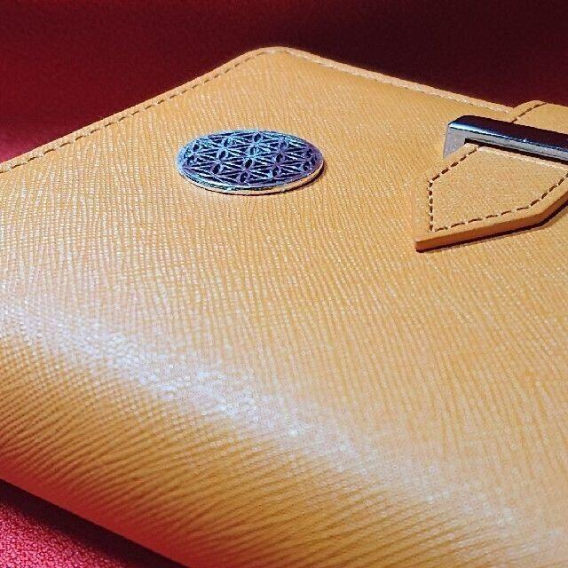 【夢の計画】夢が叶う フラワーオブライフ システム手帳B7 願望実現 目標達成 メンズのファッション小物(手帳)の商品写真