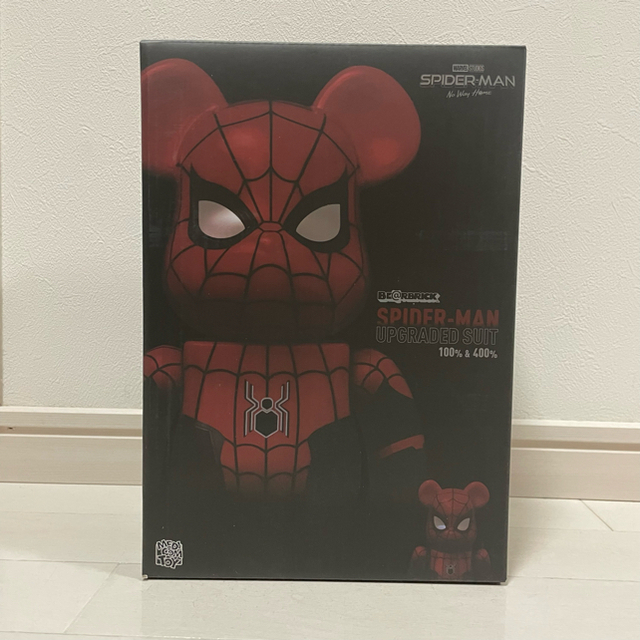 BE@RBRICK SPIDER-MAN UPGRADED SUIT