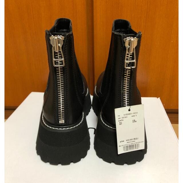 BLACK by moussy(ブラックバイマウジー)のBLACK BY MOUSSY side gore boous Sサイズ レディースの靴/シューズ(ブーツ)の商品写真