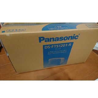 パナソニック(Panasonic)のパナソニック セラミックファンヒーター DS-FTS1201-R レッド(1台入(電気ヒーター)