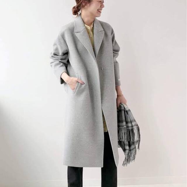 LANA WOOL 140 チェスターコート お手頃価格 14280円