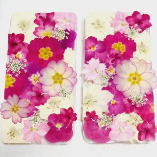 ❁押し花ケース❁オーダー iPhone・Android(iPhoneケース)