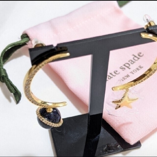 kate spade new york(ケイトスペードニューヨーク)の【新品】kate spade ケイトスペードオンザロックス ピアス ギャラクシー レディースのアクセサリー(ピアス)の商品写真