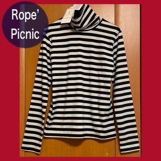 ロペピクニック(Rope' Picnic)の新品♡Rope’ Picnic♡ハイネックトップス♡伸縮性あり　2,200円＋税(カットソー(長袖/七分))