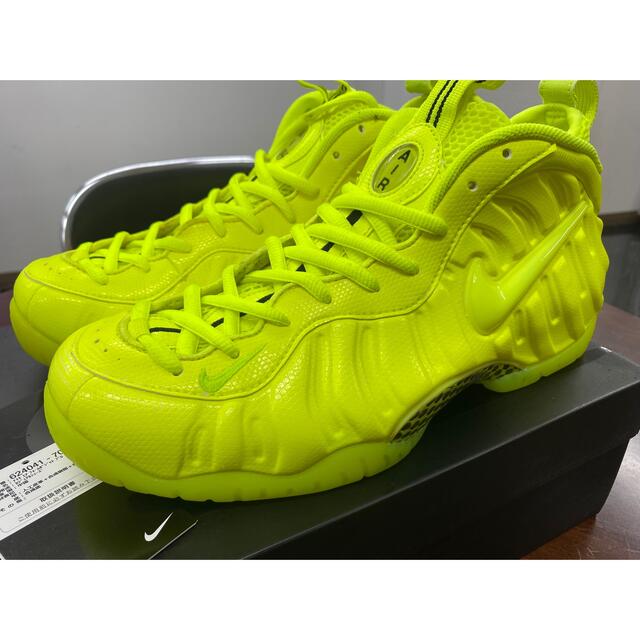 NIKE AIR FOAMPOSITE PRO VOLT US10.5 新品