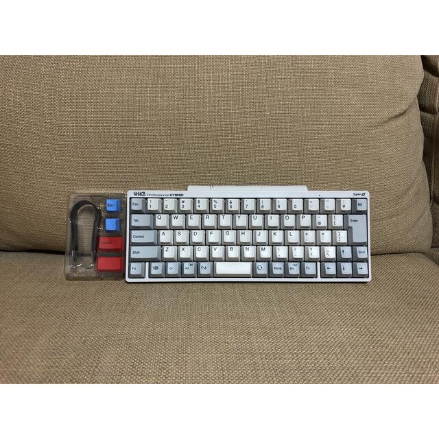 富士通(フジツウ)のHHKB Professional HYBRID Type-S＋キーキャップ スマホ/家電/カメラのPC/タブレット(PC周辺機器)の商品写真