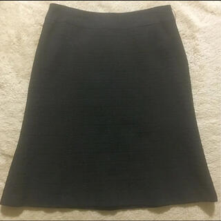 ナチュラルビューティーベーシック(NATURAL BEAUTY BASIC)のAラインスカート　台形スカート(ひざ丈スカート)