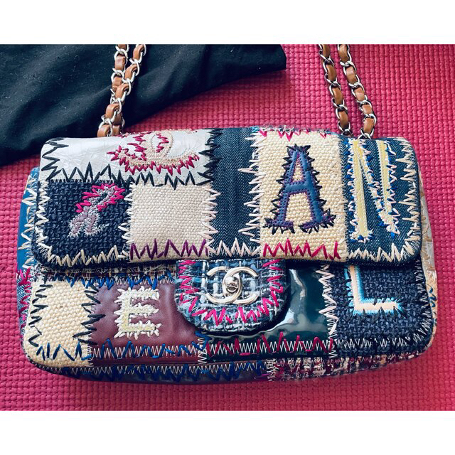 CHANEL(シャネル)の#美品　CHANEL✴︎パッチワーク✴︎デニム✴︎チェーンバック レディースのバッグ(ショルダーバッグ)の商品写真