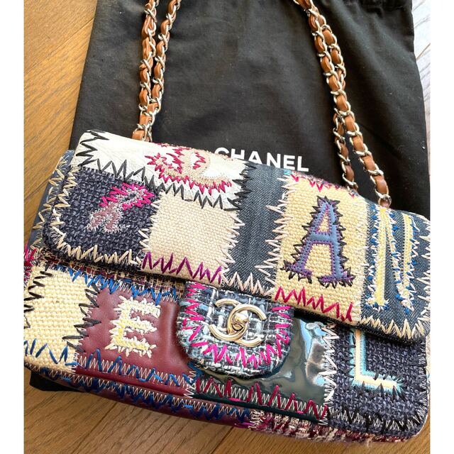 CHANEL(シャネル)の#美品　CHANEL✴︎パッチワーク✴︎デニム✴︎チェーンバック レディースのバッグ(ショルダーバッグ)の商品写真